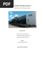 Download Laporan PT YKK by Alya Tirsyah SN367310203 doc pdf