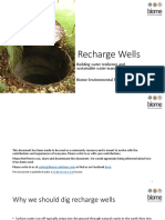 Recharge Well Primer