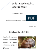 26 Oct - Hipoglicemia La Pacientul Cu DZ - Dr. Sava