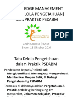 FKKM - Knowledge Management - 18 Okt 2016