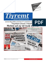 [Tiɣremt] Taɣamsa Yuran s Tmaziɣt – PDF 09 Pages