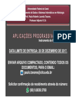 Aplicações Progressivas 02