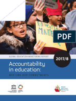 Education 2030 Incheon Declaration and Framework For Action (UNESCO 2017/18)