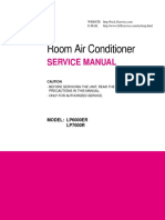 LG Room Air Conditioner Service Manual