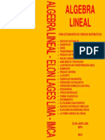 Algebra Lineal Elon Lages Lima PDF