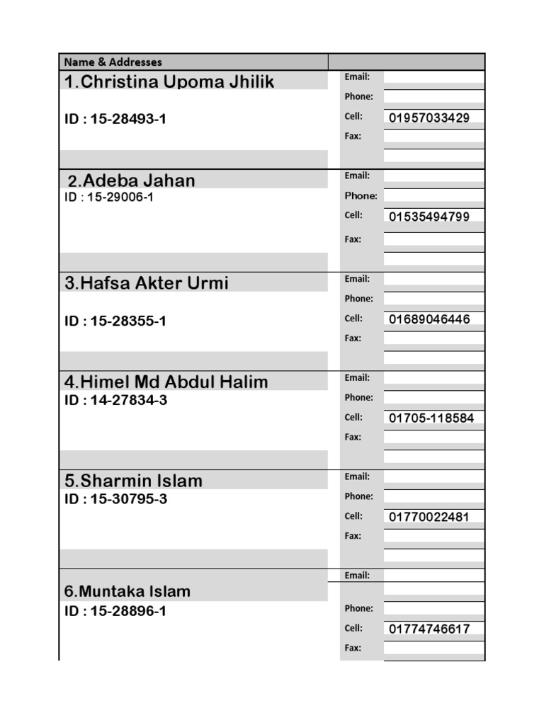 address-book-template-pdf
