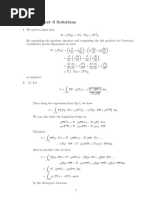 Example Sheet 6 Solutions