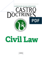 LCBO de Castro Doctrines Civil Law