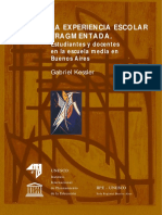 Kessler Gabriel - La experiencia escolar fragmentada.pdf