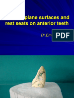 Slide #5_Guiding Plane Surfaces and Rest Seats on Anterior