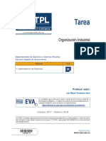 Organizacion Industrial Tarea