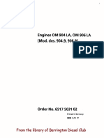 Mercedes Om904 Et om906LA PDF