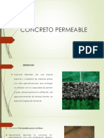 Concreto Permeable