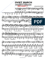 Sheet Music Red Army March PDF