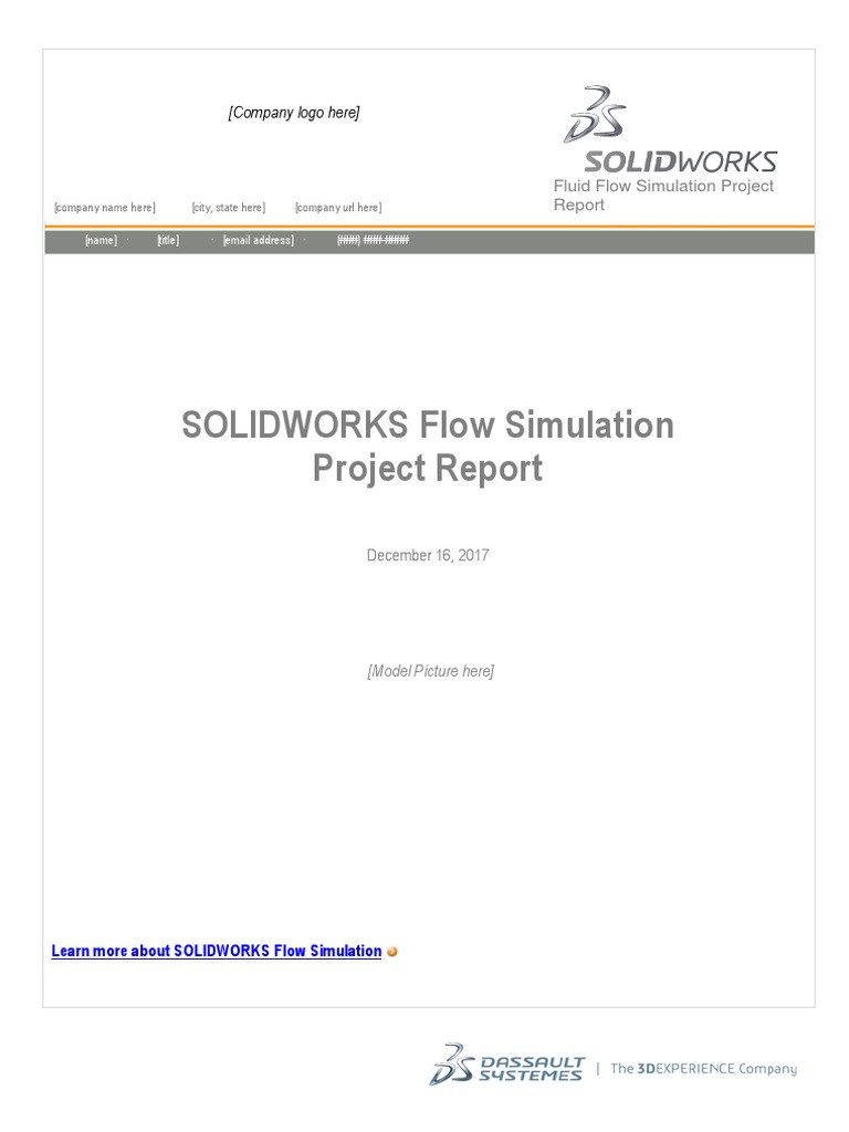 Analysis of Air Flow Through a Fan Assembly Using SOLIDWORKS Flow ...