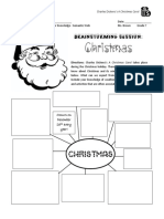 christmas carol - prereading activity - christmas semantic web brainstorm  pdf 