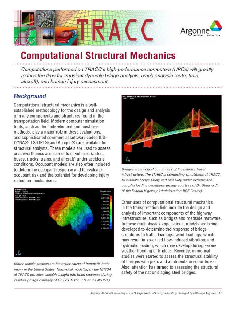 TRACC Comp Struct Mech | PDF | National Highway Traffic Safety ...