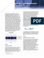 Tips For Digital RF Power Measurement PDF