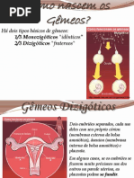 Sistema Rep. Humano e Gamet. - Métodos Contracep. e DSTs