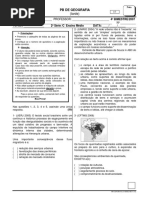Prova de Geografia - 266