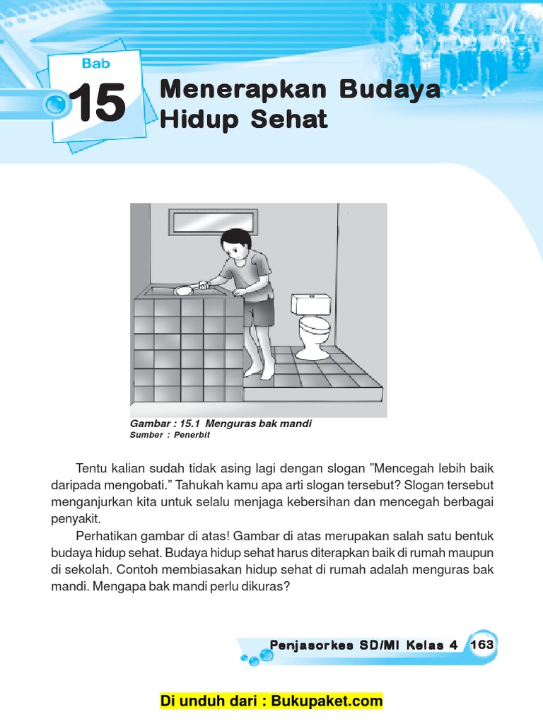 Bab 15 Menerapkan Budaya Hidup Sehat