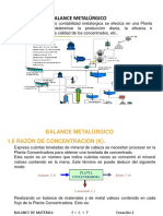 Balance Metalurgico en La Flotacion de Minerales