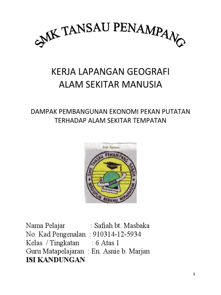 Kerja Lapangan Geografi  PDF