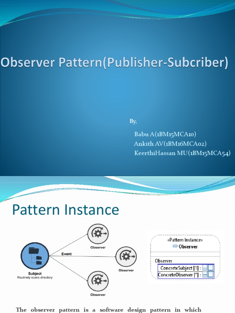 Software Design Patterns Guide | PDF