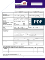 Fill capital letters form for home loan