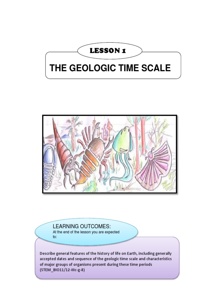 Lesson_1_Geologic_Time_Scale | Geologic Time Scale | Geology