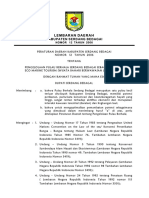 PERDA Bupati Sergai No 12 Tahun 2006 Tentang Pulau Berhala SBG Eco Marine Tourism