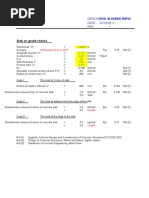 Slab On Grade Checks: Design Eng. M.Saeed Refai DATE: 22/10/2012 Rev: 1