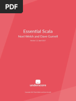 Essential Scala