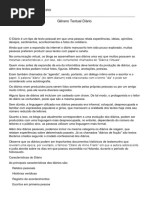 Doc Texto Diario 6 Ano