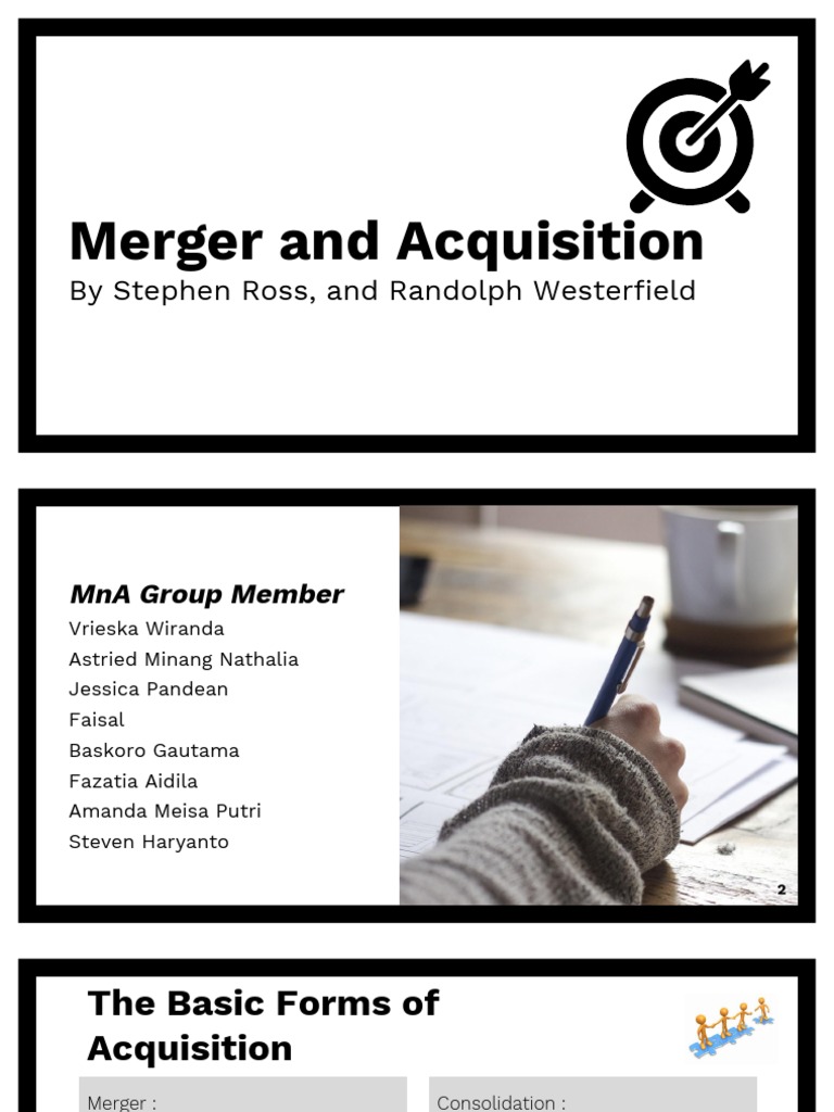 Understanding Mergers and Acquisitions | PDF | Takeover | Mergers And ...