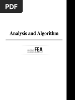 Fea Analysis and Algorithm