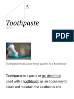 Toothpaste - Wikipedia