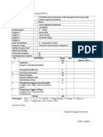 Formulir Desk Evaluasi PKM-K