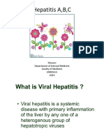 Hepatitis A, B, C: Disusun Department of Internal Medicine Faculty of Medicine Unissula 2014