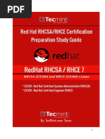 RHCSA - RHCE Prepartion Study Guide