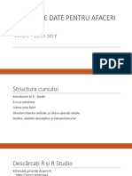 Analiză de Date Pentru Afaceri - Curs 2