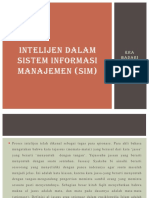 Intelijen Sistem Informasi Manajemen (Sim)