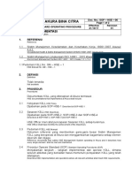 SOP HSE 06 Documentation