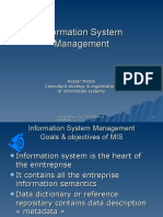 Information System Management