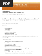 How To Crack GATE - IES - BARC - Electronic Devices and Circuits (EDC)