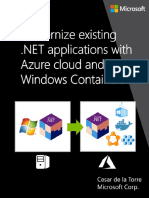 Modernize Existing NET Applications With Azure Cloud and Windows Containers eBook