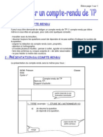 Compte-Rendu de TP (01sciences - Com)