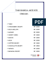 Daftar Harga Aice Ice Cream