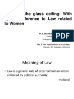 Law Related to Women