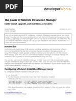 Configuring A Network Installation Manager